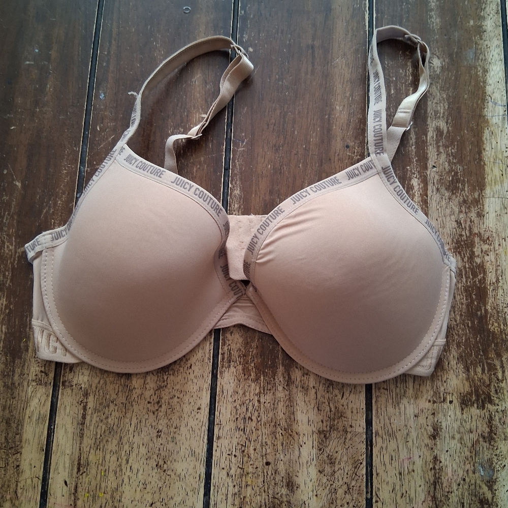 tan Juicy Couture bra 36 D